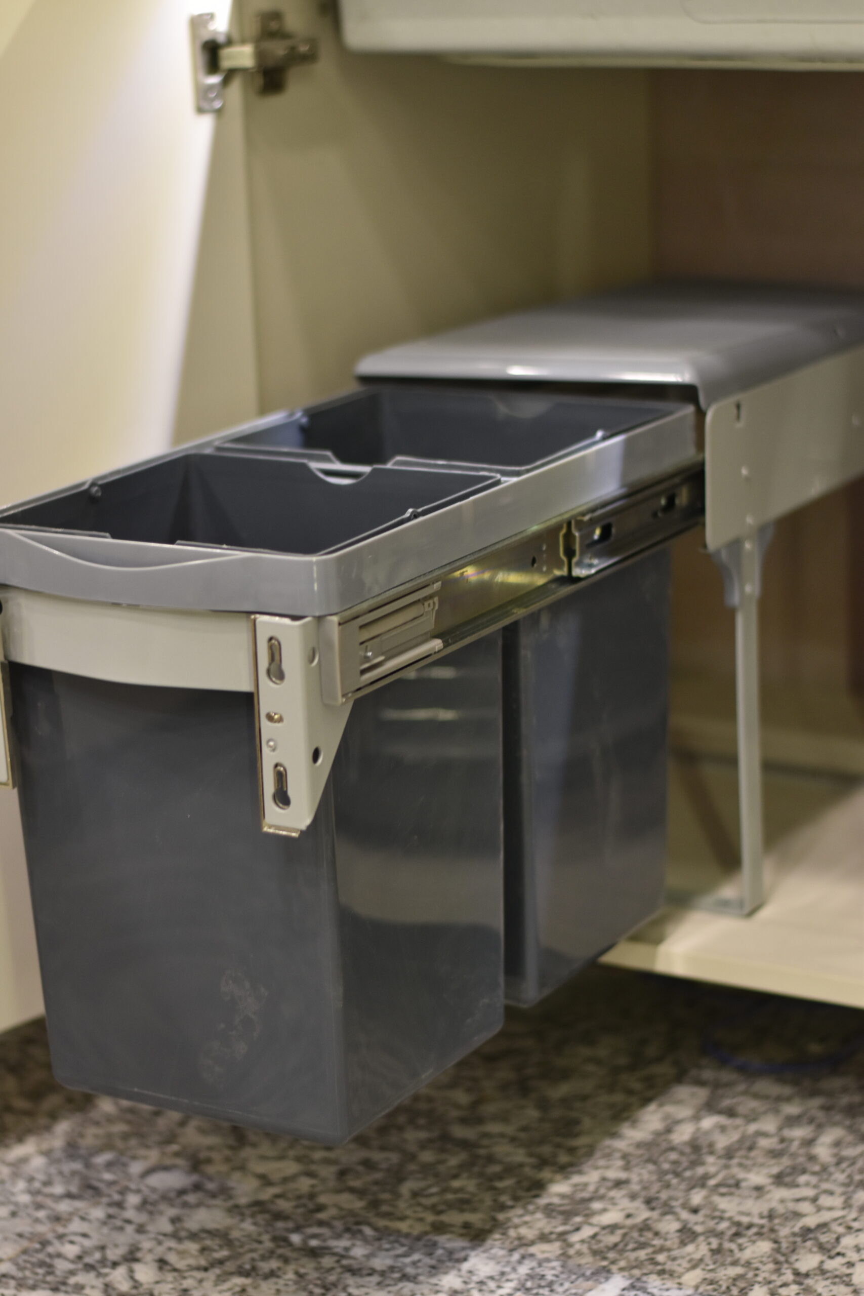 Sliding Wastebin – Space-Saving & Hygienic Waste Management for Modular Kitchens - Image 2