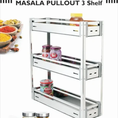 Sheet Masala Pullout – Organized Storage for Spices & Condiments