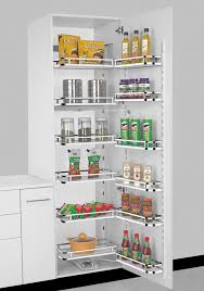 Wooden Pantry – Elegant Tall Unit for Warm & Classy Kitchen Storage
